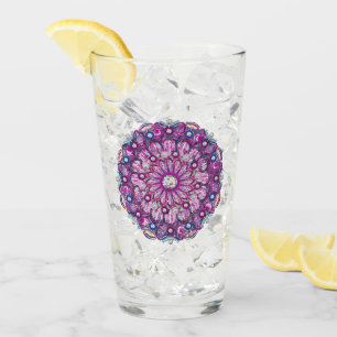 Verre Cardinal rouge Rosace