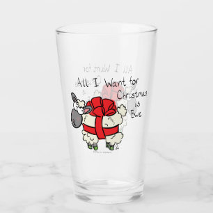 Verre Caricature de Noël pour les Murs de Noël