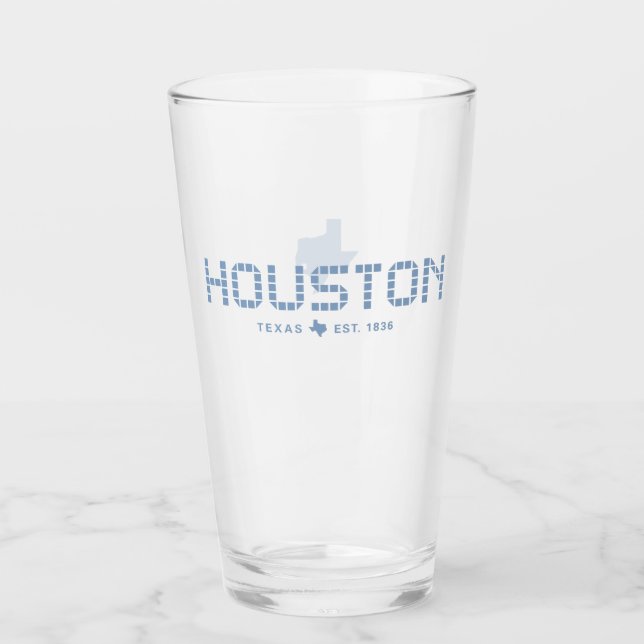 Verre Carrelage Houston, Carrelage bleu, Houston Texas (Devant)