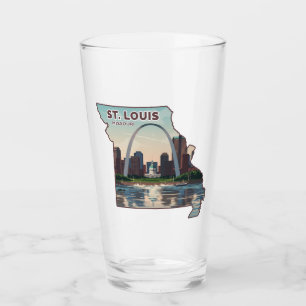 Verre Carte Saint-Louis Missouri
