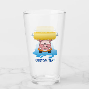 Verre Cartographie de porc lavé