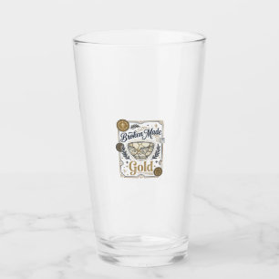 Verre Cassé Fait Or Jésus Kintsugi Poterie Cassée Chr