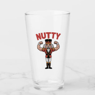 Verre Casse-noisette drôle de Noël Fitness Naturel Nuty