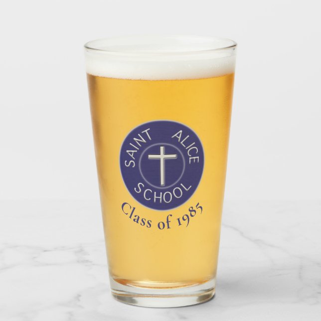 Verre Catégorie personnalisable de Saint Alice Trad Patc (Devant (rempli))