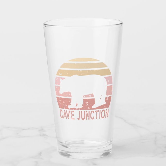 Verre Cave Junction Oregon Retro Bear (Devant)