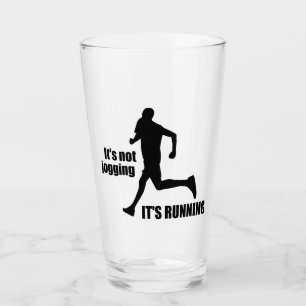 Verre Ce n'est pas Jogging qu'il tourne
