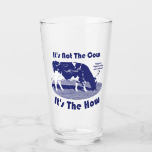 Verre Ce n'est pas la vache C'est la façon dont