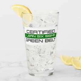 Verre Ceinture verte Lean Six Sigma