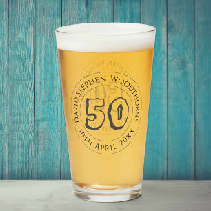 Verre Célébration commémorative d'anniversaire Personnal