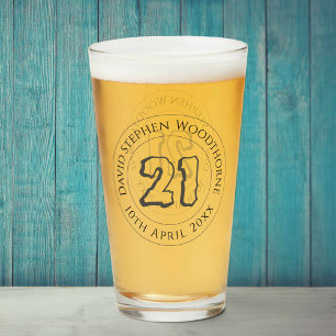 Verre Célébration commémorative d'anniversaire Personnal