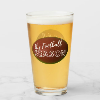 Verre C'est la saison de football Beer Glass Tumbler
