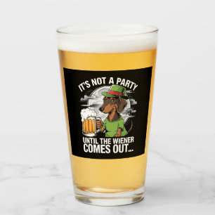 Verre C'est Pas Une Fête Jusqu'à Wiener Bière Irlandaise