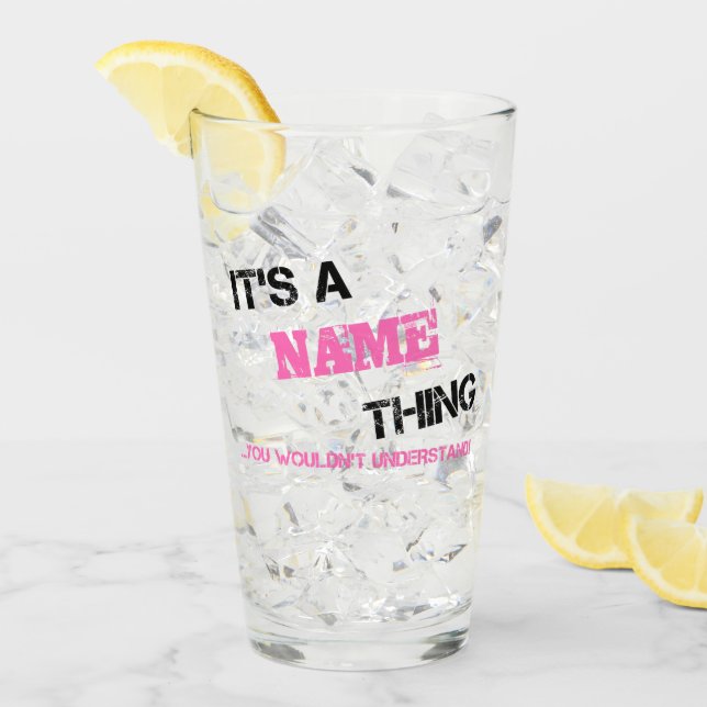 Verre C'est un nom que vous ne comprendriez pas (Devant glace)