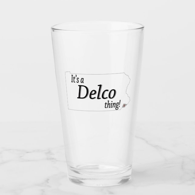 Verre C'est un truc de DELCO ! (Devant)