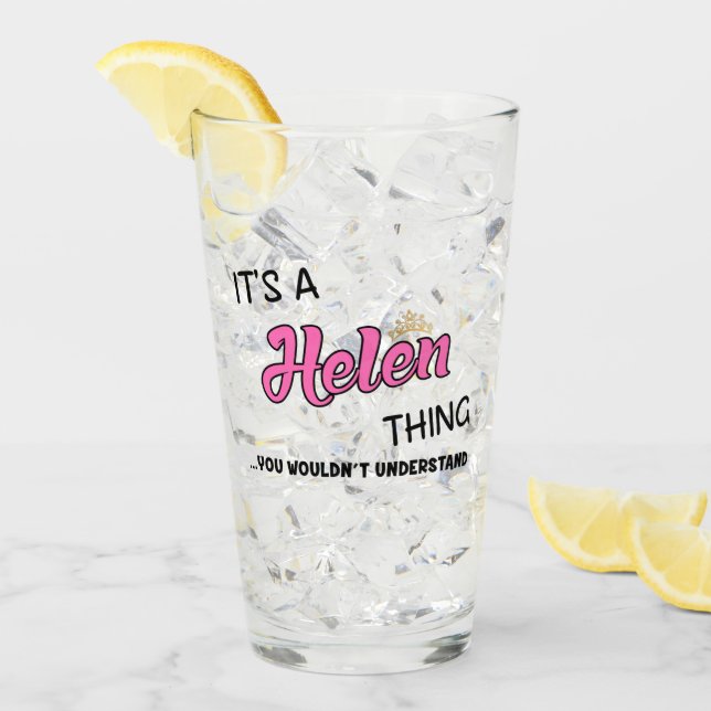 Verre C'est une chose Helen que tu ne comprendrais pas (Devant glace)