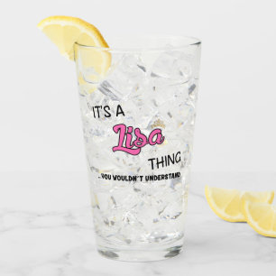 Verre C'est une chose Lisa que vous ne comprendriez pas