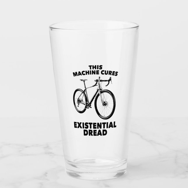 Verre Cette machine guérit le vélo de la laine existenti (Devant)