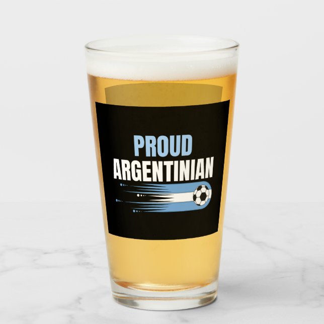 Verre Champions de la Coupe du Monde d'Argentine 2022 Fi (Devant (rempli))