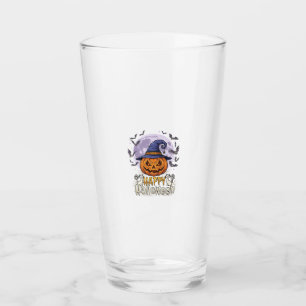 Verre Chapeau de sorcière de citrouille de Halloween heu