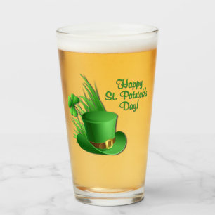 Verre Chapeau irlandais Joyeux St Patrick's Day