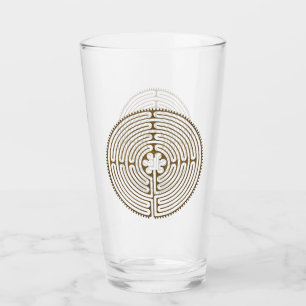 Verre Chartres Labyrinthe - Symbole spirituel Antique 1