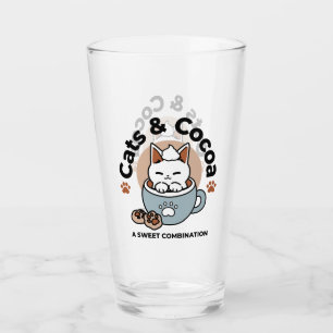 Verre Chat adorable en Mug Conception de vacances - Chat