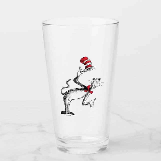 Verre Chat dans le Casquette prend une chèvre (Devant)