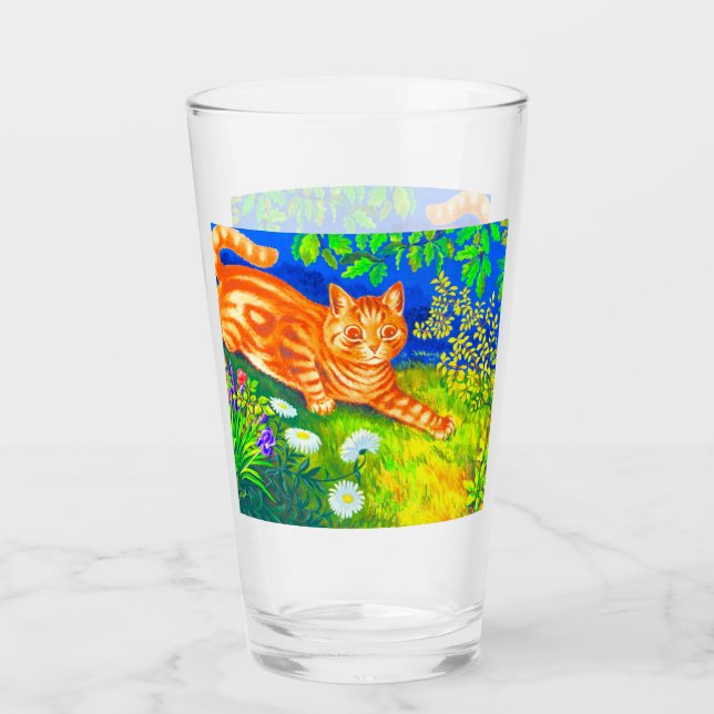 Verre Chat de nuit (Devant)