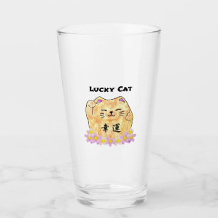 Verre Chat Lucky (Maneki Neko)