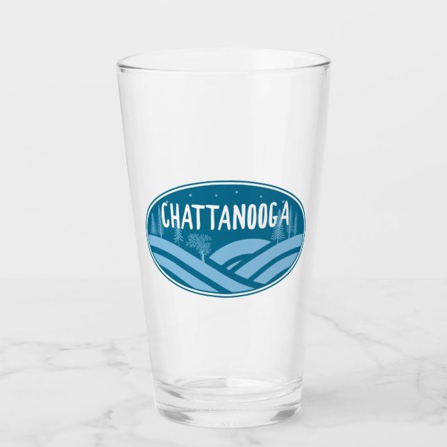 Verre Chattanooga Tennessee Extérieur (Devant)