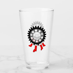 Verre Chaussettes de Noël à engrenages mécaniques