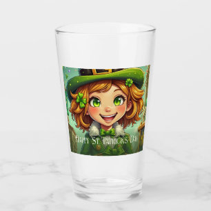 Verre Cheerful Leprechaun - Saint Patrick's Day Lucky Ch