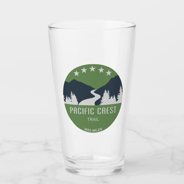 Verre Chemin de la crête du Pacifique (Devant)