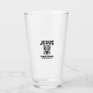 Verre Chemise de Berger Allemand de Foi pour l'Amour des