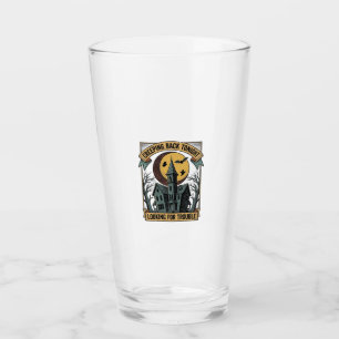 Verre Chemise de maison hantée avec manoir effrayant gra