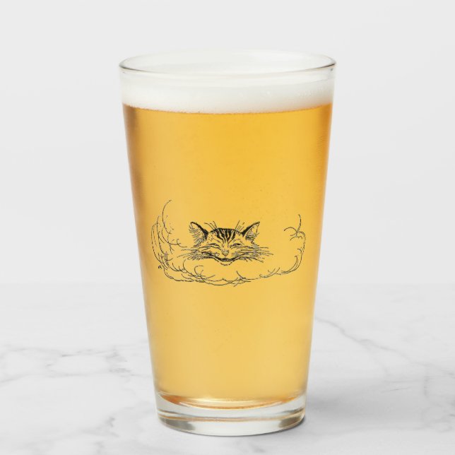 Verre Cheshire Cat (Alice au pays des merveilles) (Devant (rempli))