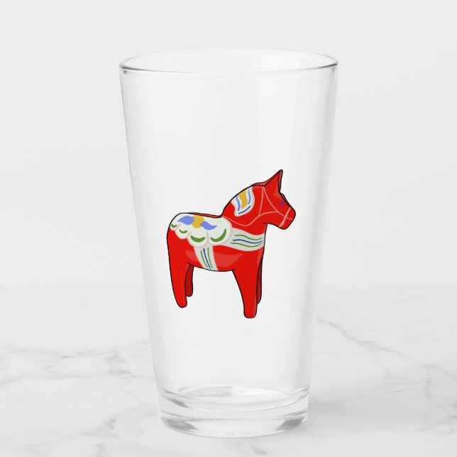 Verre Cheval dalécarlien (Devant)