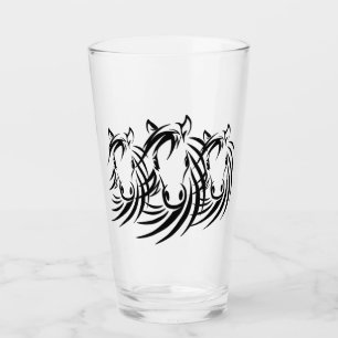 Verre Cheval noir