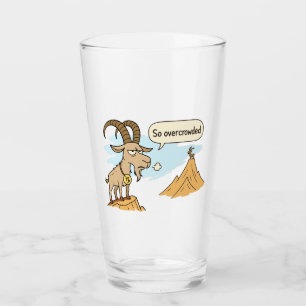 Verre Chèvre Capricorne Drôle – Dessin Animé Si Surpeupl