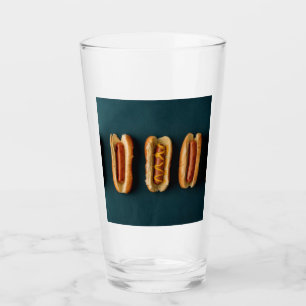 Verre Chiens chauds et fusils