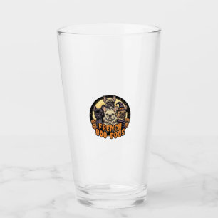 Verre Chiens de French Boo Halloween Création Bouledogue