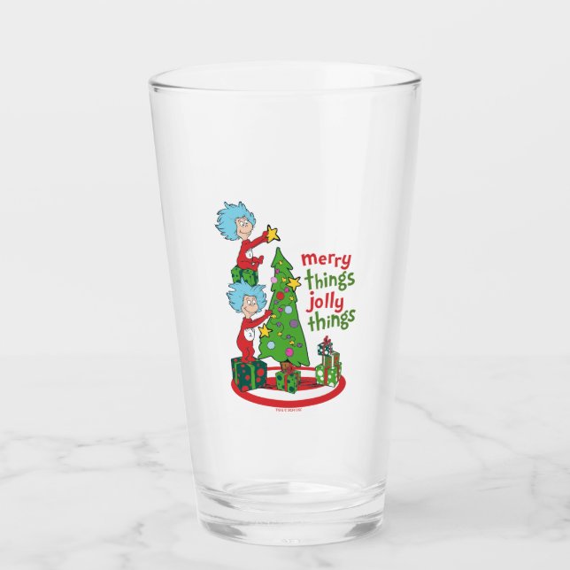 Verre Chose Une Chose Deux Merry Things Jolly Things (Devant)