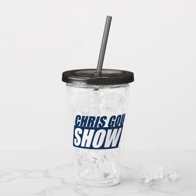 Verre Chris Gou Show Tumbler (Dos glace)