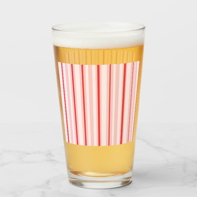 Verre Christmas/peppermint striped (Dos (rempli))