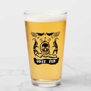 Verre Cimier de la trinité corrompue de chèvre noire