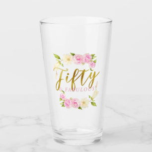 Verre Cinquante et fabuleuse typographie rose or