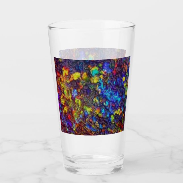 Verre Cire colorée fondue (Devant)