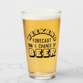 Verre Citation de bière amusante