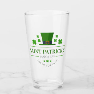 Verre Citation de la Saint Patrick