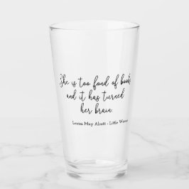 Verre Citation de Little Women II - Style d'écriture